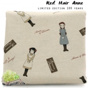 ผ้าคอตต้อนญี่ปุ่น Red Hair Anne Limited edition by YUWA (1/4 หลา)