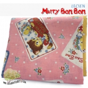 ผ้าคอตต้อนญีปุ่น  Merry Bon Bon  by Lecien (1/4 M)