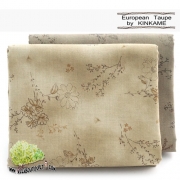 ผ้าคอตต้อนญี่ปุ่น European Taupe (1/4yd)