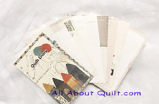 Quilt Diary เฉพาะไส้กระดาษ