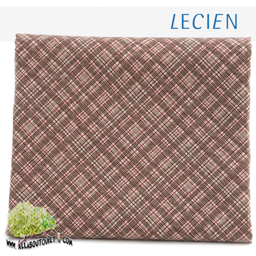 คอต้อนญี่ปุ่น ลายสก๊อต Mrs. march collection   BY Lecien (1/4เมตร)