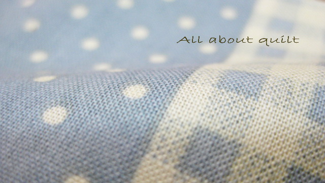 ผ้าcotton  ลาย จุดตาราง ฟ้า