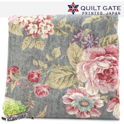 คอตต้อนลินินญี่ปุ่น Rose collection by Quilt Gate  (1/4เมตร)