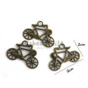 หัวซิป รูป จักรยาน (แพค 3 ชิ้น)