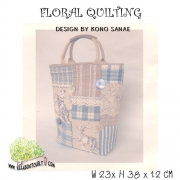 ชุดคิทกระเป๋าถือ Floral Quilting by Kono Sanae