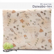 ผ้าคอตต้อนญี่ปุ่น Junko matsuda (1/4หลา)